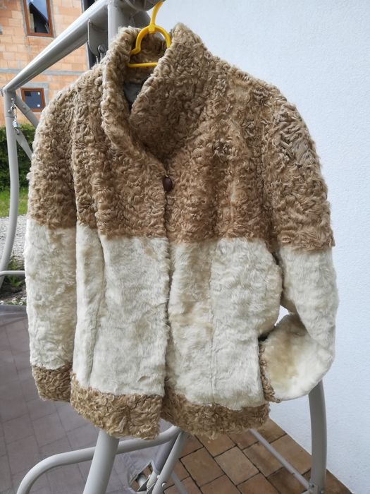 Futro z karakuł naturalne r.L-XL