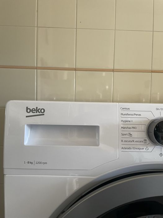 Máquina de lavar Beko 8kg