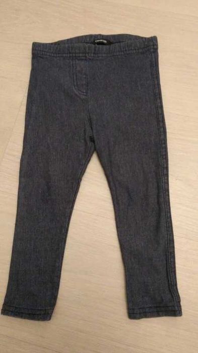 Jegginsy jeansowe George, r. 80