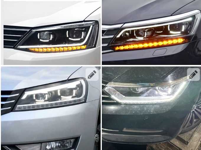 FULL LED фары Passat B7 B8 Jetta 6 фари пассат джетта б америка