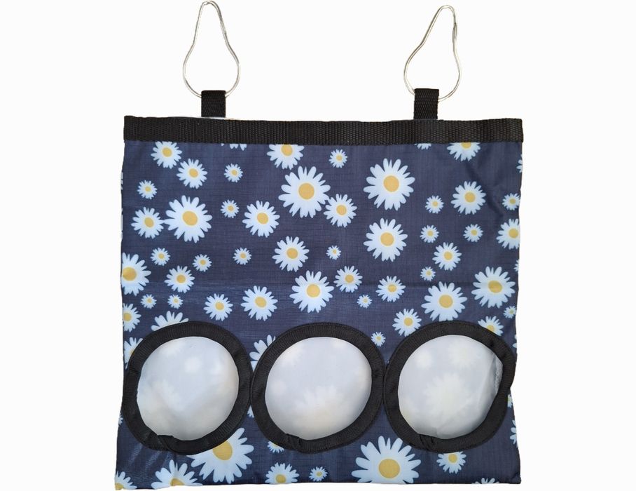 Paśnik w stokrotki podajnik sianko królik gryzoń