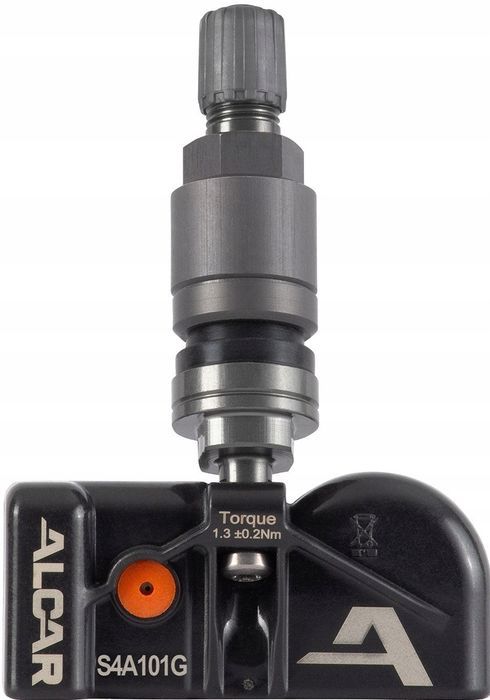 4x Czujniki ciśnienia TPMS Alcar S4A101G Wszystkie Auta Grafitowy