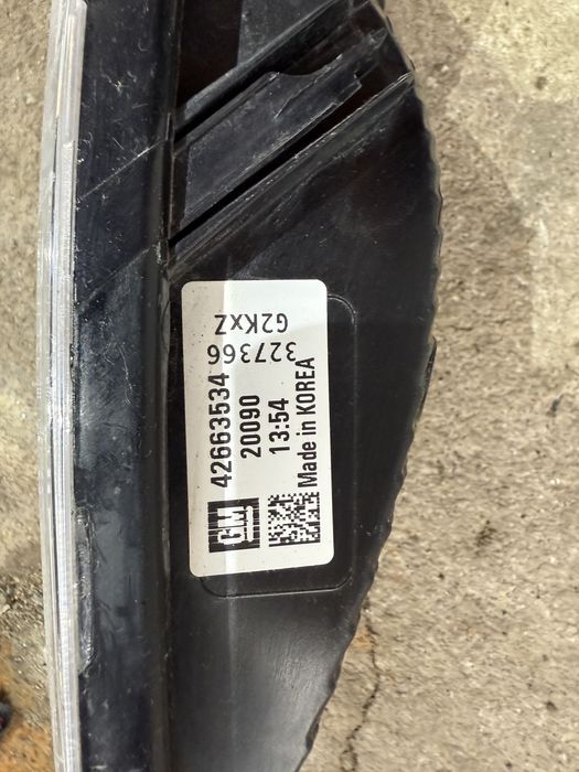 Бампер передний Chevrolet Bolt EV 2020