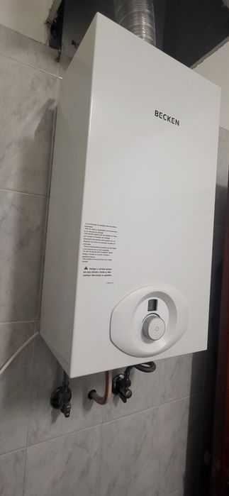 Esquentador Becken com garantia e fatura