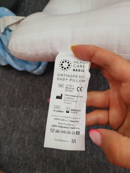 Poduszka ortopedyczna head care M