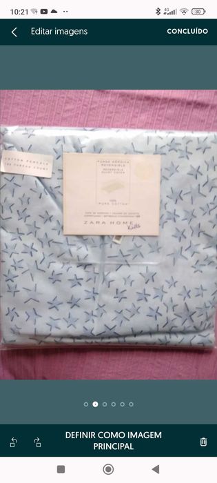Zara,capa e 2 fronhas