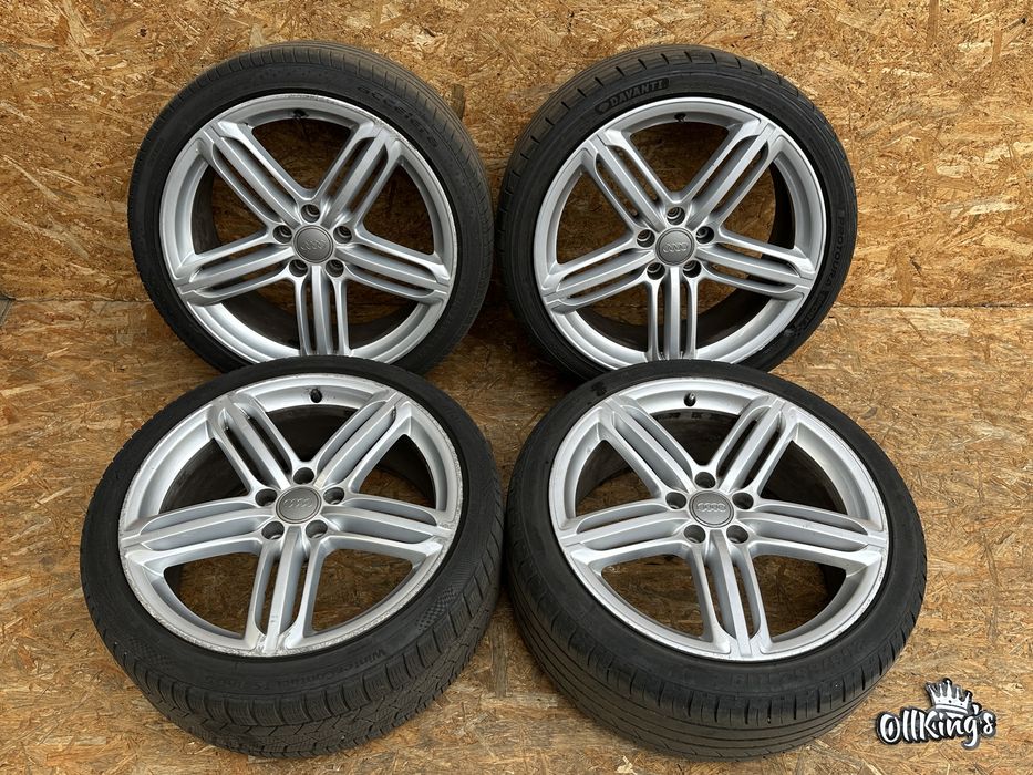 AUDI A3 A4 B8 A5 8T 5X112 19” 8.5J ET43 KOŁA FELGI ALUMINIOWE Opony 255/35R19 Speedline Pompey