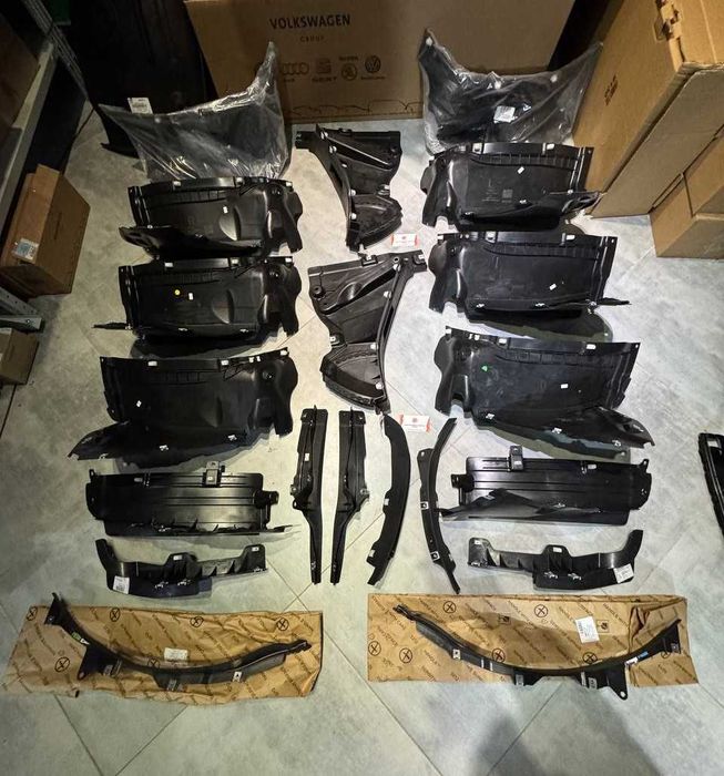 Спойлер підкрилка, бампера Audi A4 A5 A6 A7 A8 Q3 Q4 Q5 Q7 Q8 e-tron