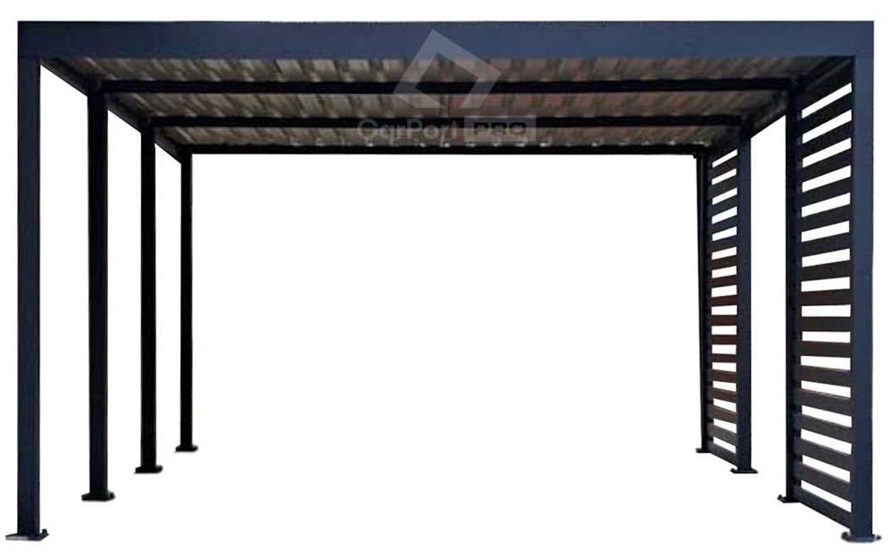 Carport PREMIUM - Wiata samochodowa 4x5m dodatkowa zabudowa CP131