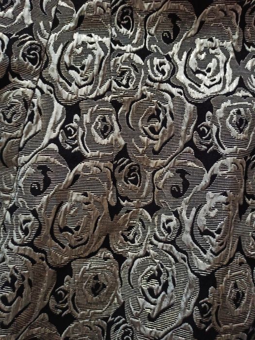 Wieczorowa mini sukienka czarna złota sylwestrowa r. M 38