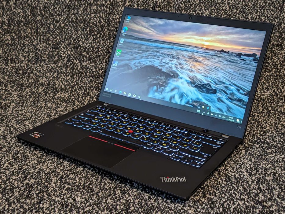 сенсорний Lenovo ThinkPad T14 Gen1 • AMD Ryzen 5 PRO|16|256|Radeon RX Vega