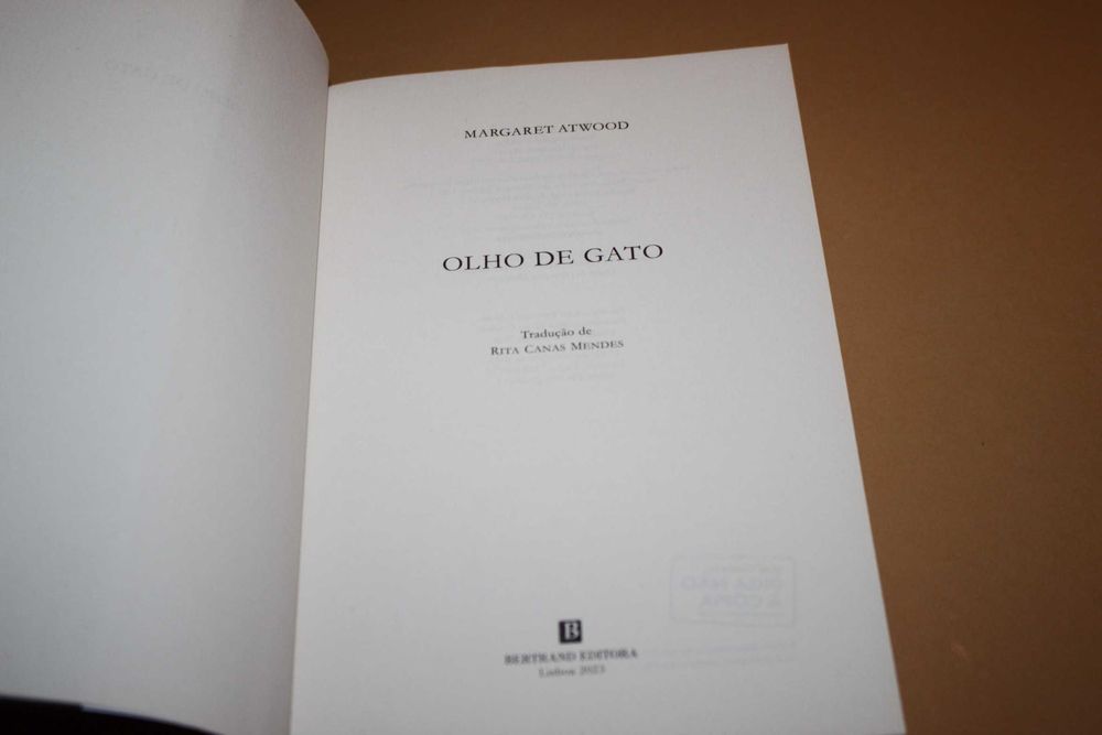 Olho de gato // Margaret Atwood