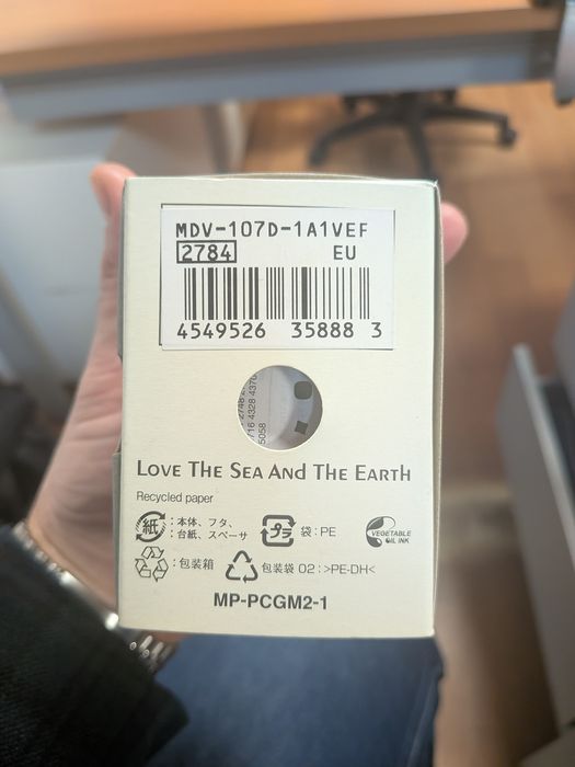 Relógio Casio Duro MDV-107D-1A1VEF na garantia