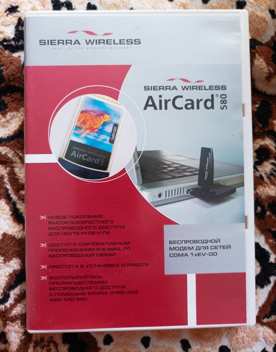 USB модем Sierra Wireless AirCard 580 з інсталяційним диском