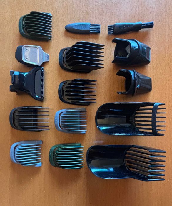 Kit Acessórios + Carregador + Bolsa Original para Aparador Braun MGK/BT