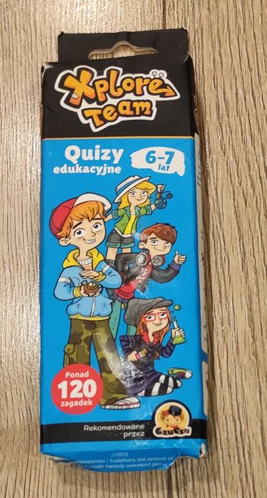 Quizy edukacyjne Explore Team 6-7 lat