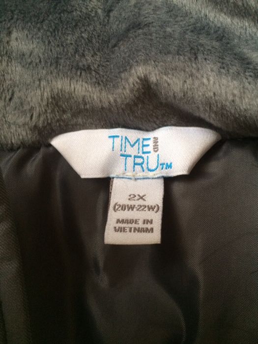 Новая,женская парка (пуховик) Time Tru .Большой размер 2XL