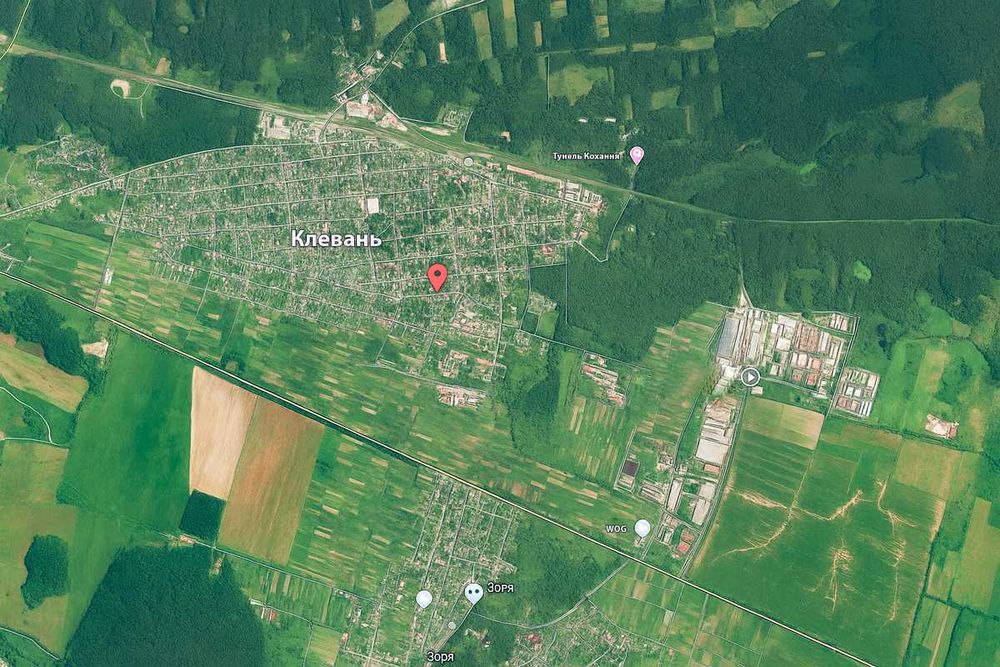 Ділянка в Клевані для будівництва