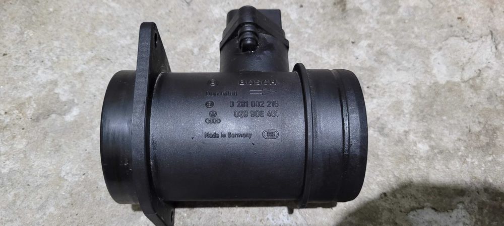 Medidor de massa de ar Bosch Audi A4 B5 A6 C5 Passat B5 1.9 TDI Ref. 0281002216 e 028906461 ORIGINAL