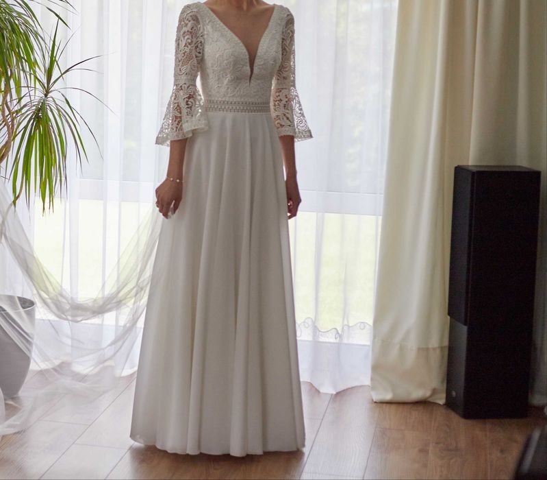 Zjawiskowa suknia ślubna