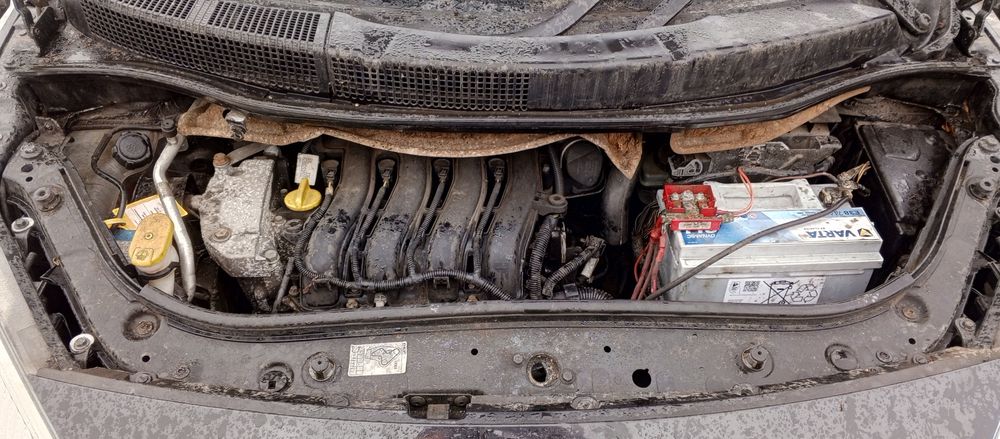 Renault Scenic 1.6 Benzyna_Z Niemiec_Sprzęgło do wymiany_