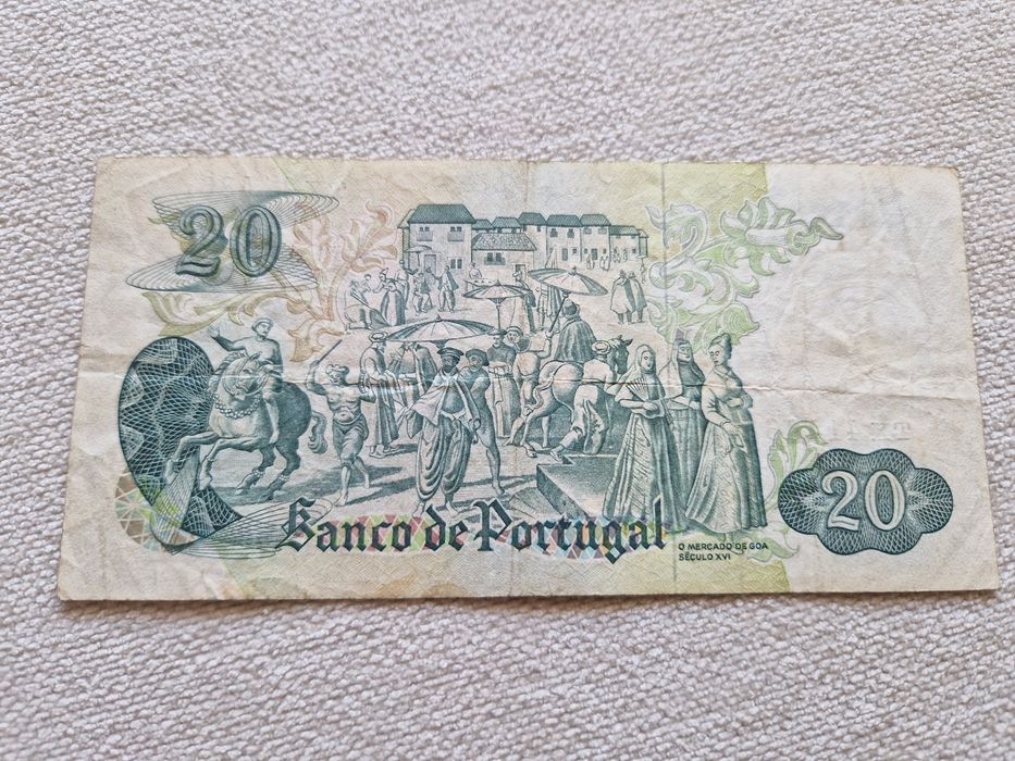 Nota de 20 escudos
