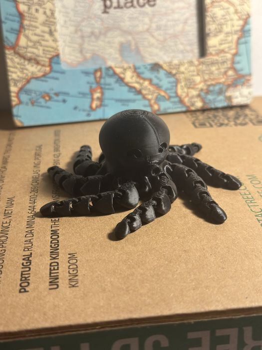 Polvo Articulado - Impressão 3D - Fidget Toy