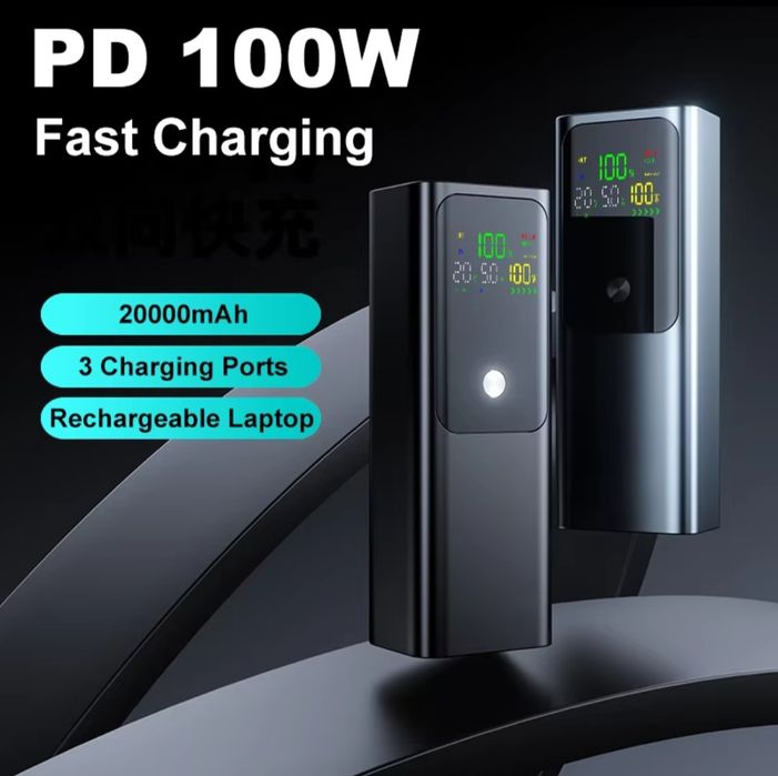 Power Bank 100W 23 000 mAh