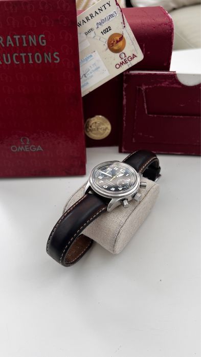 Omega Dynamic III Chronograph - Full Set - Estado Irrepreensível