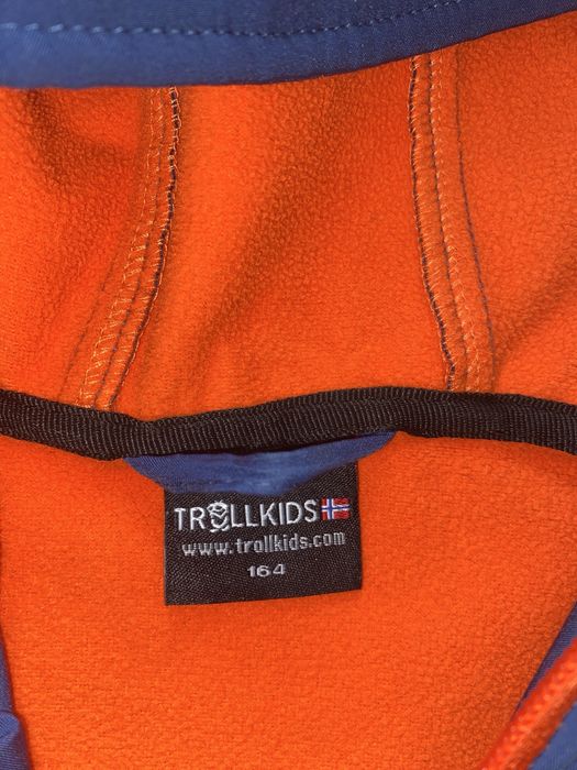 Kurtka softshell chłopuęcy Trollkids 164