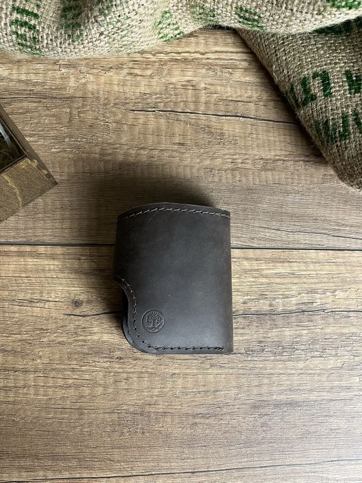 Кошелёк ручной работы из натуральной кожи crazy horse