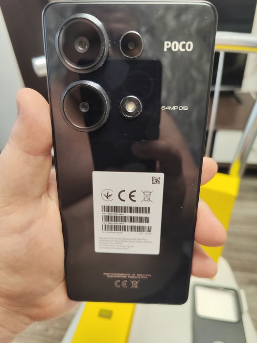 ИГРОВОЙ Poco M6Pro, память 8+8-256гиг, как новый.