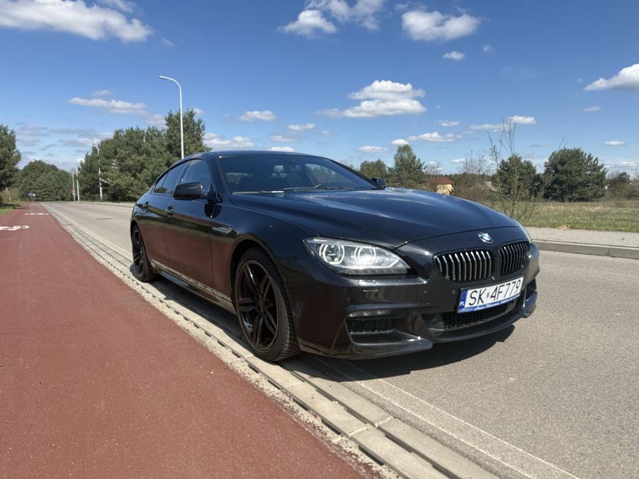 Bmw 6 m 640d xd po pelnym serwisie faktura vat fv super stan okazja