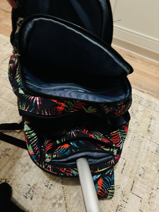 Plecak szkolny na kółkach ST.Right - pojemny tornister