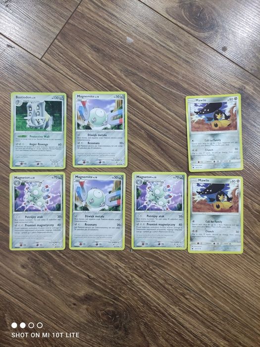 Karty Pokemon zestaw