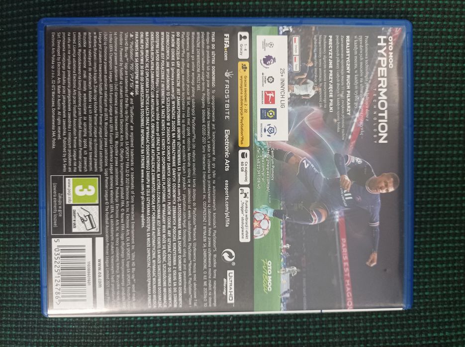 Gra fifa 22 ps5 pl