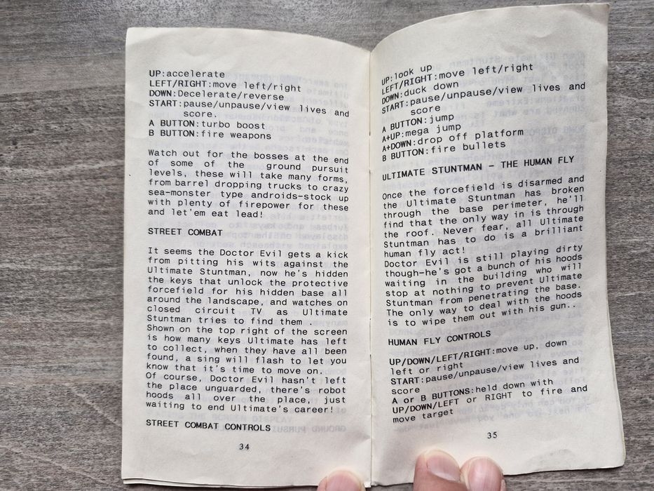 Pegasus Złota 5 Golden five książeczka oryginał NES