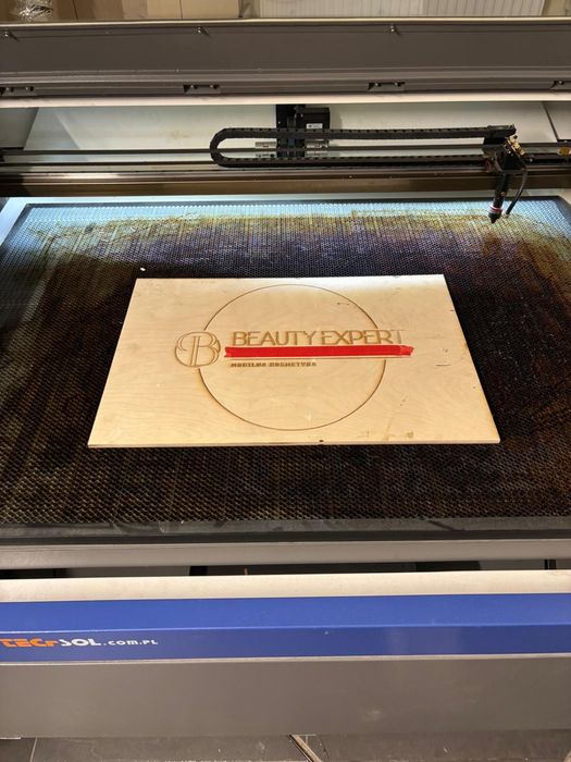 Ploter laserowy CO₂ 130 × 80 cm – 150W – USB – CNC Laser – RDWorks V8