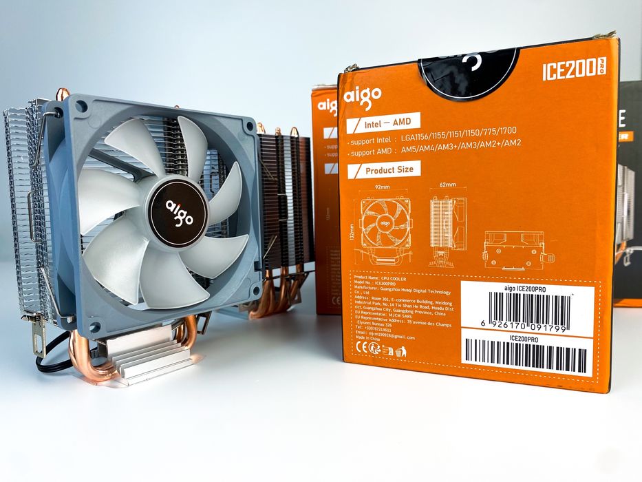 Кулер охолодження процесора Aigo Ice 200PRO / Aigo Ice 400SE RGB