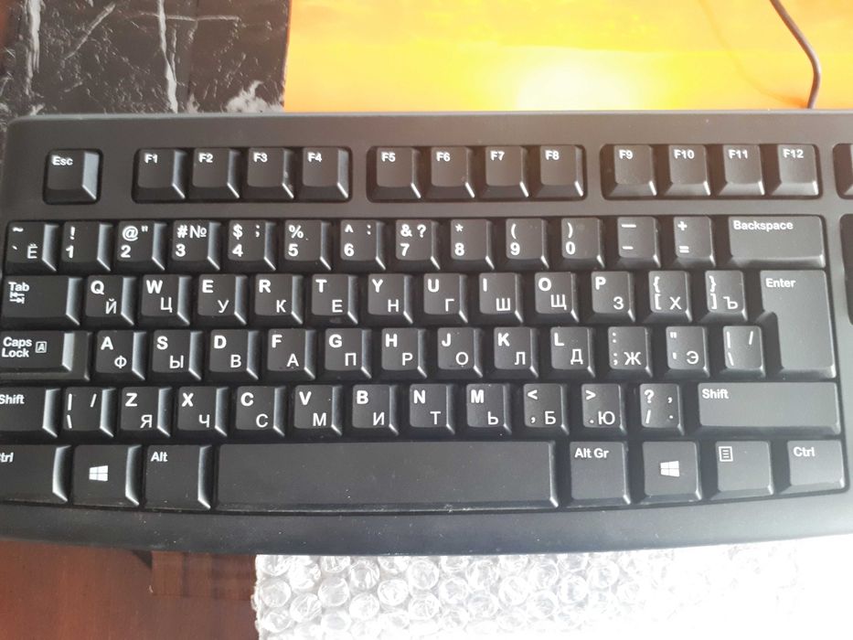 Нова Клавіатура Logitech K120 USB UKR Black дротова ціна лише 175 грн.