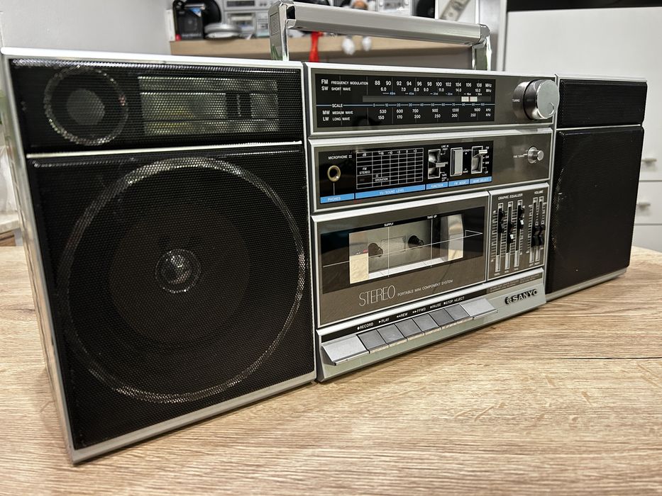 Sanyo C10 Radiomagnetofon boombox kaseciak  prl