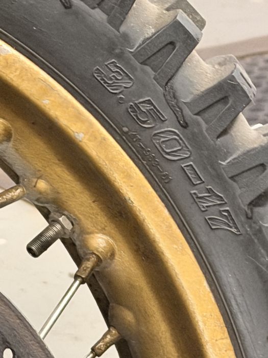 Rodas de monte para mota 21 e 17 com pneus e discos