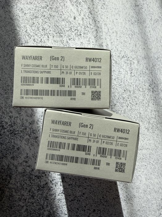смарт-окуляри ray ban wayfarer gen 2 cosmic blue