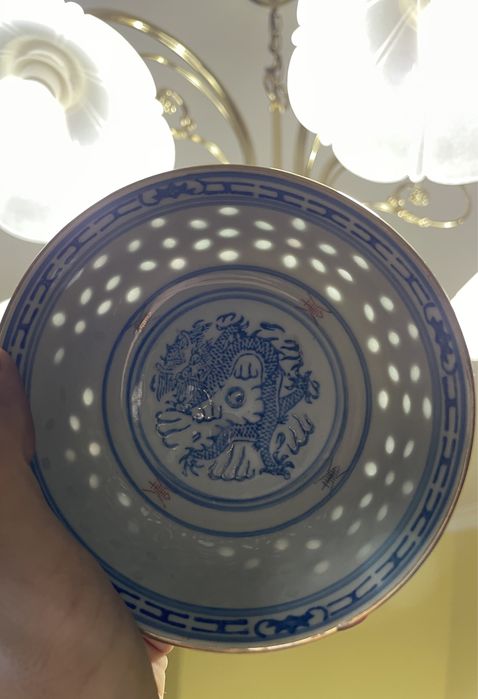 Serviço Porcelana Chinesa “Bago de Arroz”, Chá/Café/Sopa, 6 Pessoas