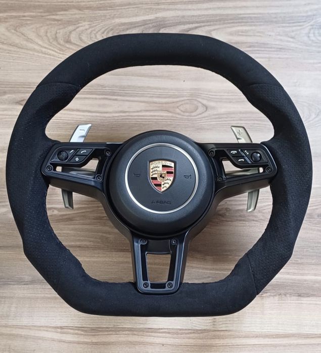Volante Porsche Alcantara Personalizado Costuras à Escolha