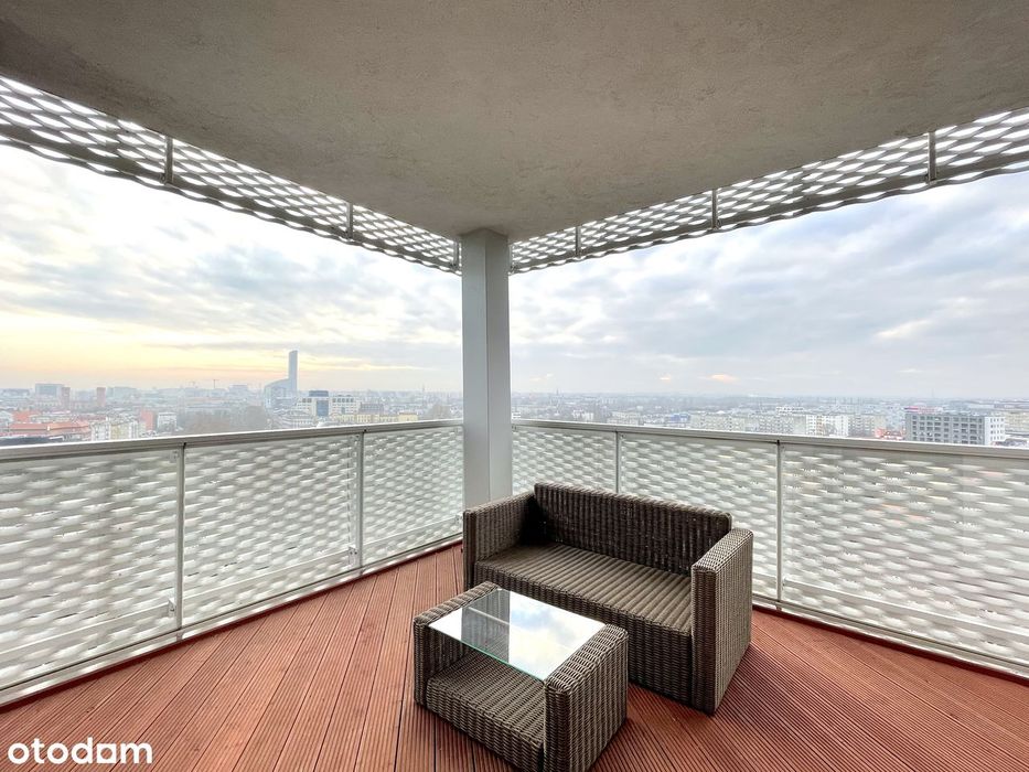 apartament na 14p. z tarasami i widokiem na miasto- Atal Towers