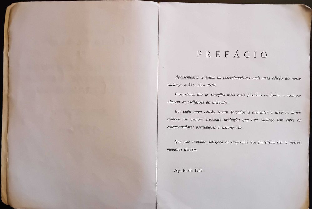 Catálogo de Selos (1969)