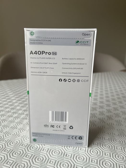Smartphone CCIT A40 PRO 5G
