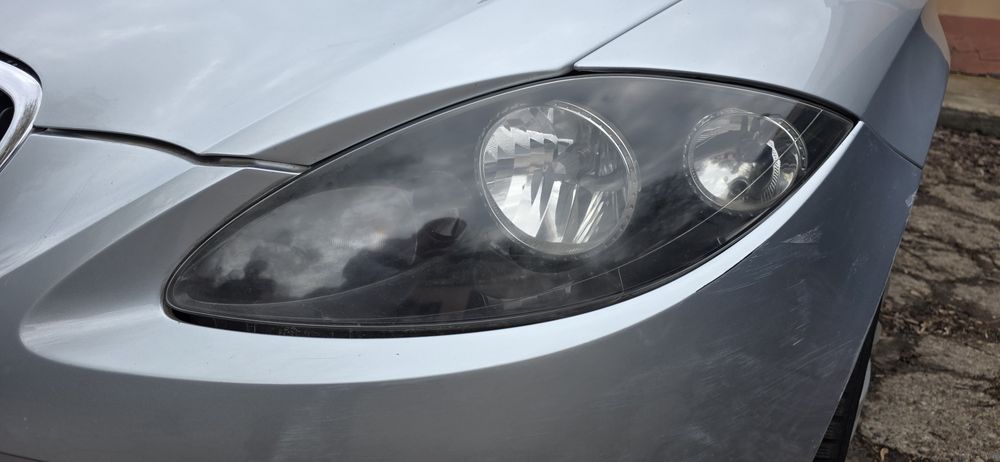 Seat leon 2 LS7Y  1.9tdi BXE zderzak maska lampa  pas przedni