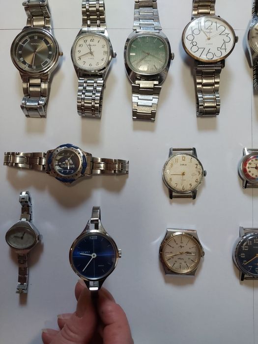 Zegarek. zegarki. Mechaniczny zegarek. Polot. Slava. Pobeda.